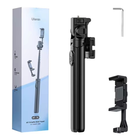 Ulanzi MT-70 (T027GBB1) - mini statyw i selfie stick do smartfona - zawartość zestawu